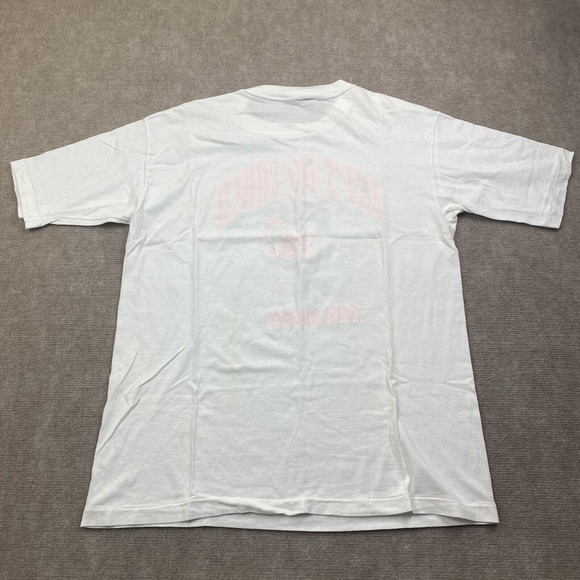 Vintage Poly Tee’s 1989 San Diego Shirt Size XL Short Sleeve Shark Lunch - Picture 11 of 12